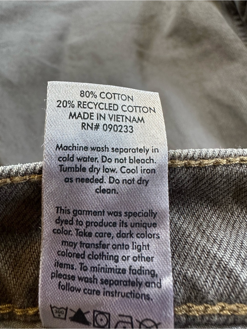 PacSun High Rise Bootcut Jeans Brown Garment Dyed Women’s Size 25 25x31 NWOT - Picture 9 of 10